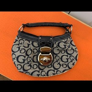 Guess clutch bag/purse. Small. Grey and Black.